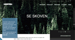 Desktop Screenshot of horten.dk